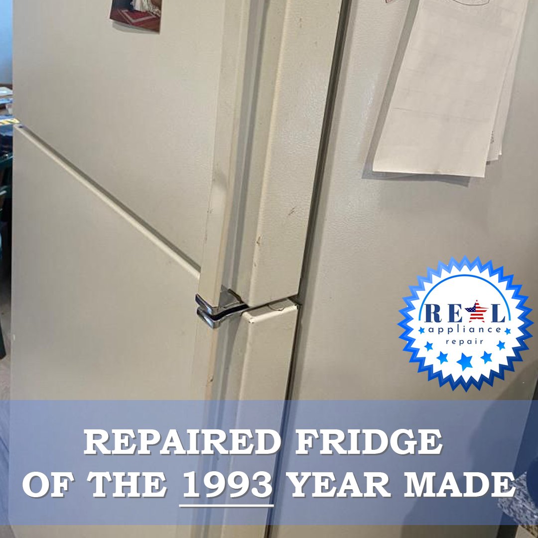 Fridge made in 1993 has been repaired